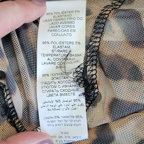 NWT - Missguided Animal Print Tshirt - Picture 6 of 6